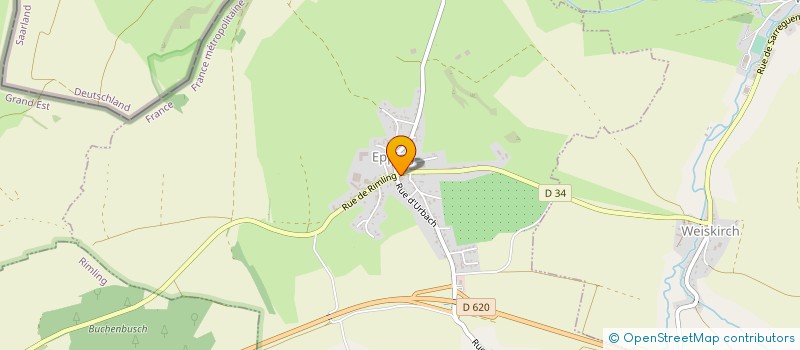 localisation de l'entreprise LES COMPTOIRS D'EPPING  EPPING