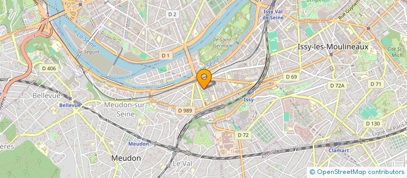 localisation de l'entreprise LES COMPTOIRS D'ISSY à ISSY-LES-MOULINEAUX