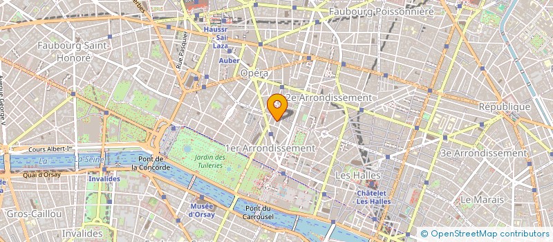 localisation de l'entreprise LES COMPTOIRS DE JAFRAM  PARIS
