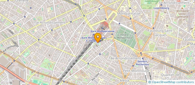 localisation de l'entreprise LES COMPTOIRS DE L'INFORMATIQUE  PARIS