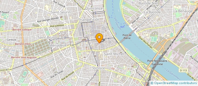 localisation de l'entreprise LES COMPTOIRS DE MAGELLAN à BORDEAUX