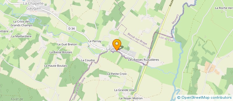localisation de l'entreprise LES COMPTOIRS DE MR PATRICK à LOIR EN VALLEE