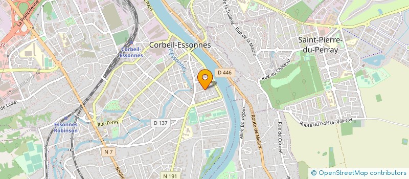 localisation de l'entreprise LES COMPTOIRS DE VILLABE  VILLABE