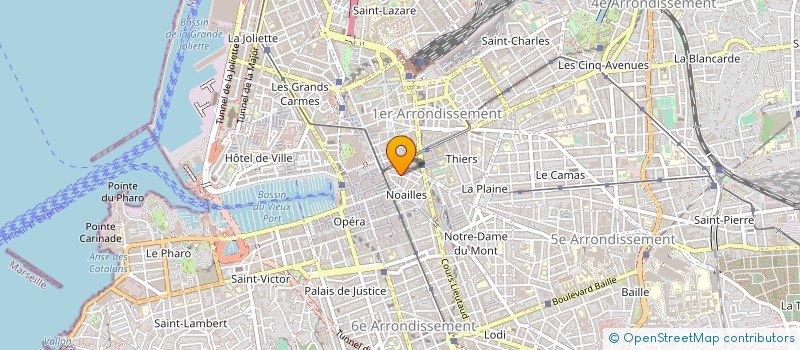 localisation de l'entreprise LES COMPTOIRS DES VIANDES à MARSEILLE