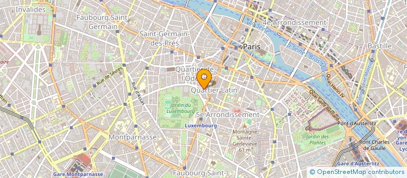 localisation de l'entreprise LES COMPTOIRS DU BISTROT  PARIS