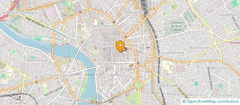 localisation de l'entreprise LES COMPTOIRS SAINT ANTOINE  TOULOUSE