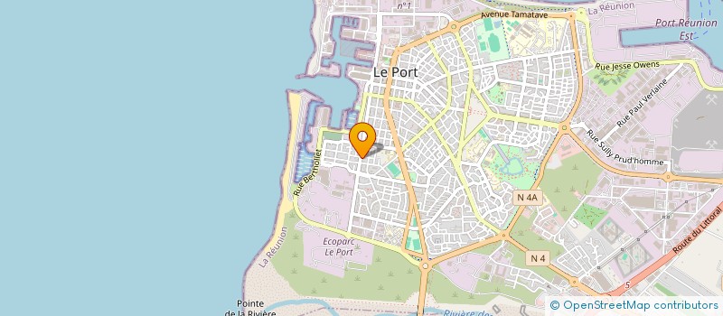 localisation de l'entreprise LES COMPTOIRS SAPMER à LE PORT