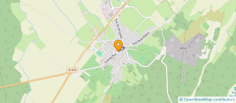 localisation de l'entreprise LES COMPTOIRS THE CAFE  VAUX-LE-MONCELOT