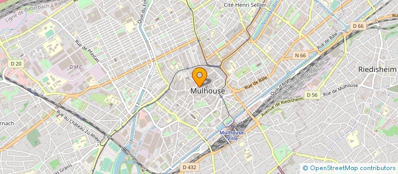 localisation de l'entreprise LES COMPTOIRS THE CAFE DE MULHOUSE à MULHOUSE
