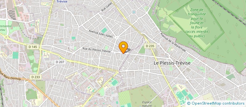 localisation de l'entreprise LES CONCERTS D'ESTHER à CHAMPIGNY-SUR-MARNE