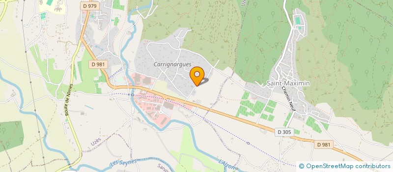 localisation de l'entreprise LES CONCERTS DE L'AMITIE à UZES