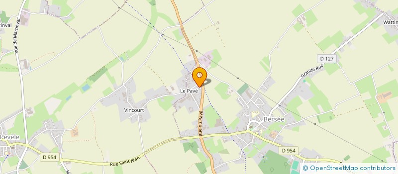 localisation de l'entreprise LES CONFECTIONS DU CANAL  BERSEE