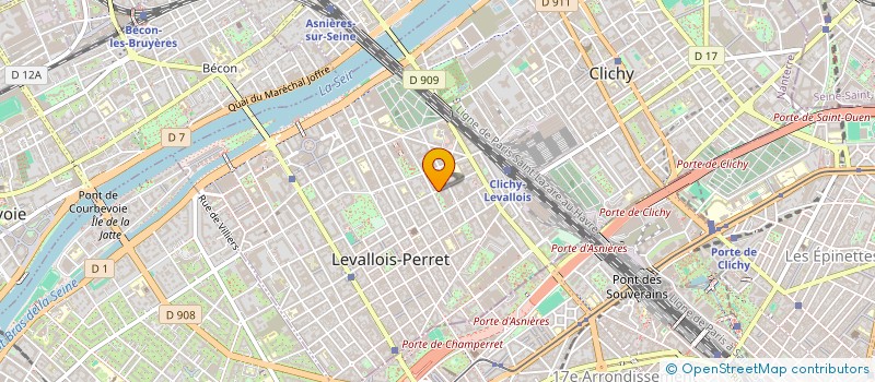 localisation de l'entreprise LES CONFERENCES BERNANOS à LEVALLOIS-PERRET