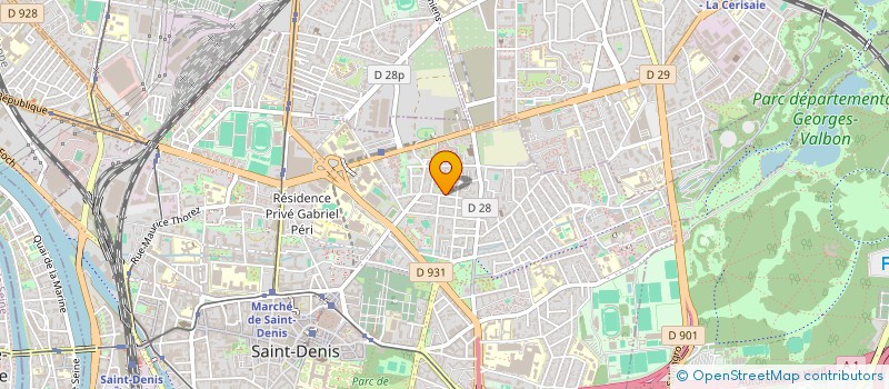 localisation de l'entreprise LES CONFERENCES MUSICALES DE BELKACEM à SAINT-DENIS