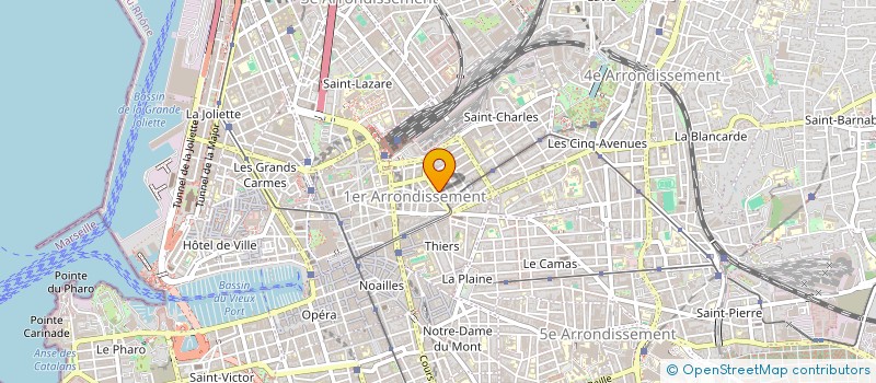 localisation de l'entreprise LES CONFERENCES PHOCEENNES à MARSEILLE