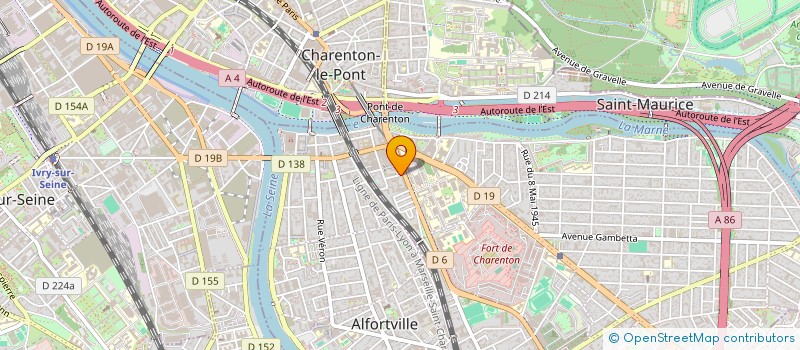 localisation de l'entreprise LES CONFITURES DE JAIGE  MAISONS-ALFORT