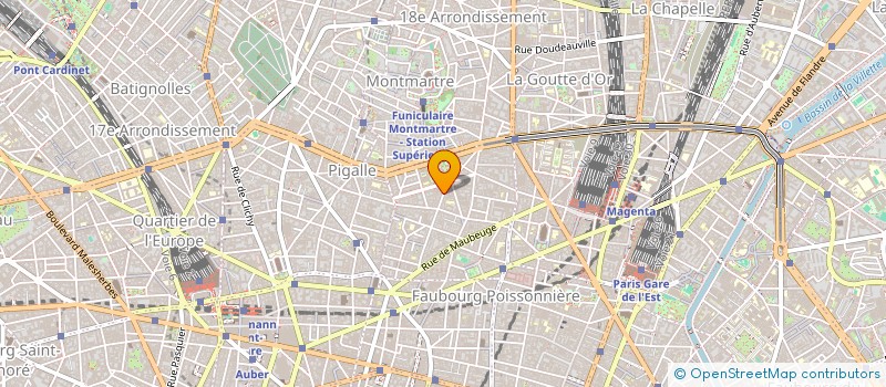 localisation de l'entreprise LES CONFRERES  PARIS