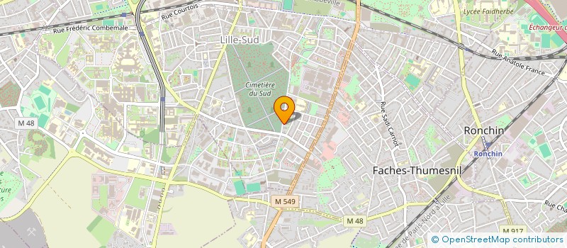 localisation de l'entreprise LES CONQUERANTES à LILLE