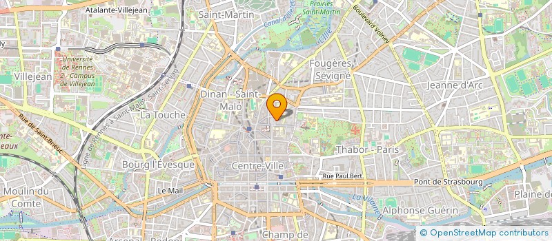 localisation de l'entreprise LES CONQUERANTS à RENNES