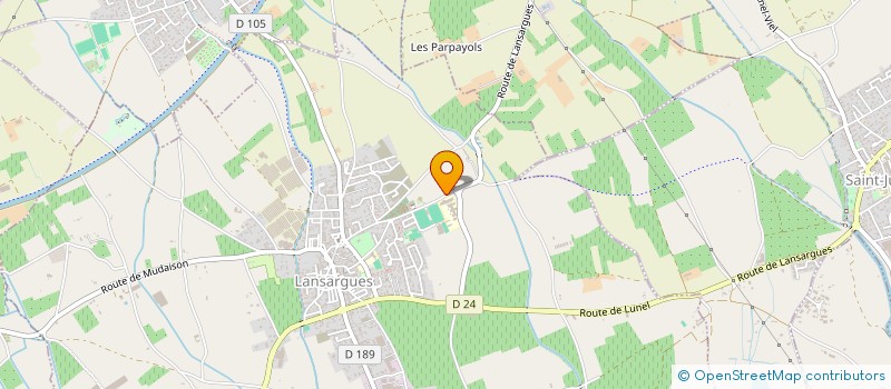 localisation de l'entreprise LES CONQUES à LANSARGUES
