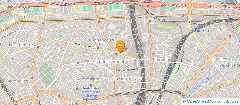 localisation de l'entreprise LES CONS CREENT  PARIS