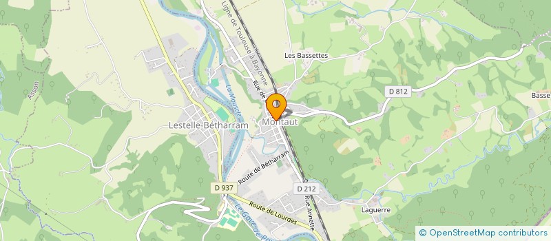 localisation de l'entreprise LES CONSCRITS DE MONTAUT à MONTAUT