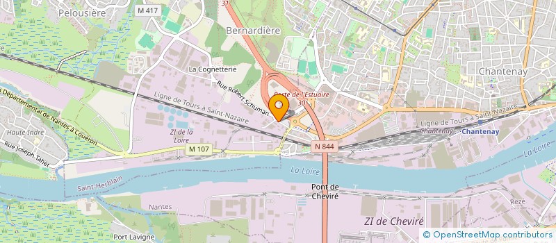 localisation de l'entreprise LES CONSEILS D'EXPERTS à SAINT-HERBLAIN