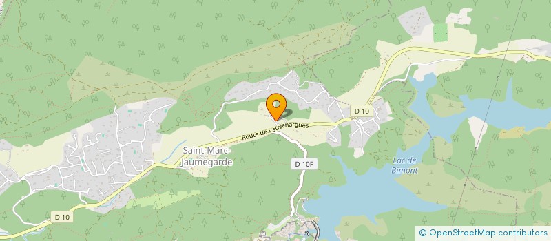 localisation de l'entreprise LES CONSEILS PHARMA DE LEA  SAINT-MARC-JAUMEGARDE