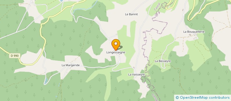 localisation de l'entreprise LES CONSORTS PIGNOL à VEDRINES-SAINT-LOUP