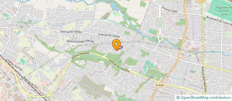 localisation de l'entreprise LES CONSTELLATION  LESCAR