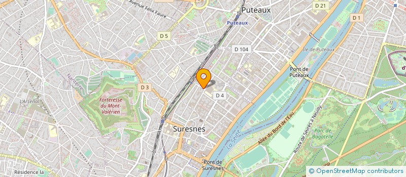localisation de l'entreprise LES CONSTRUCTEURS DE SURESNES à SURESNES