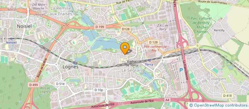 localisation de l'entreprise LES CONSTRUCTEURS DES FOYERS DE SEINE ET MARNE  LOGNES