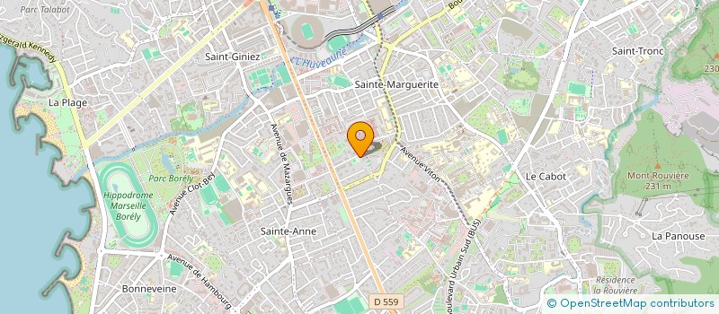 localisation de l'entreprise LES CONSTRUCTEURS DU MIDI GROUPE RENOVAT à MARSEILLE