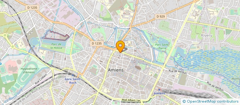localisation de l'entreprise LES CONSTRUCTEURS REGIONAUX à AMIENS