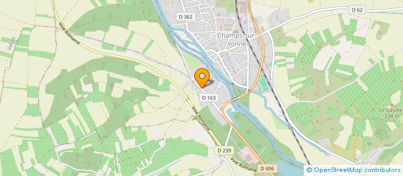localisation de l'entreprise LES CONSTRUCTEURS REPLIQUES D AVIONS ANCIENS à AUXERRE