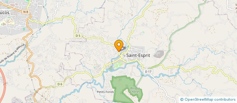 localisation de l'entreprise LES CONSTRUCTIONS BOIS GIOVANY à SAINT-ESPRIT