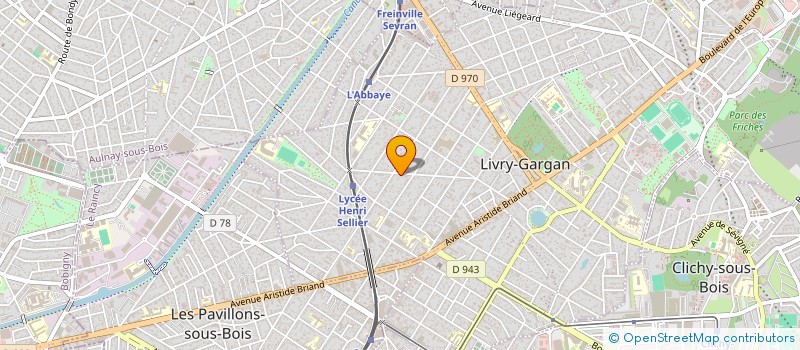 localisation de l'entreprise LES CONSTRUCTIONS CONTEMPORAINES  LIVRY-GARGAN