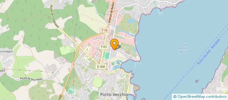 localisation de l'entreprise LES CONSTRUCTIONS DU SUD à PORTO VECCHIO