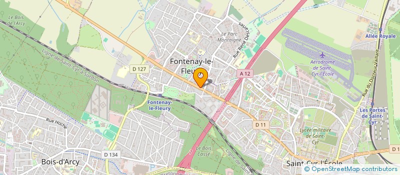 localisation de l'entreprise LES CONSTRUCTIONS DU VAL DE SEINE à FONTENAY-LE-FLEURY