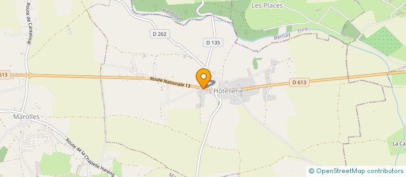 localisation de l'entreprise LES CONSTRUCTIONS NOUVELLES à MAROLLES