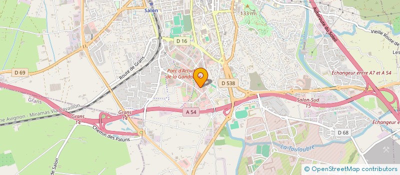 localisation de l'entreprise LES CONSTRUCTIONS ZIGLIANI à SALON-DE-PROVENCE