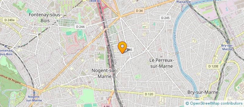 localisation de l'entreprise LES CONSULTANTS REUNIS à LE PERREUX-SUR-MARNE