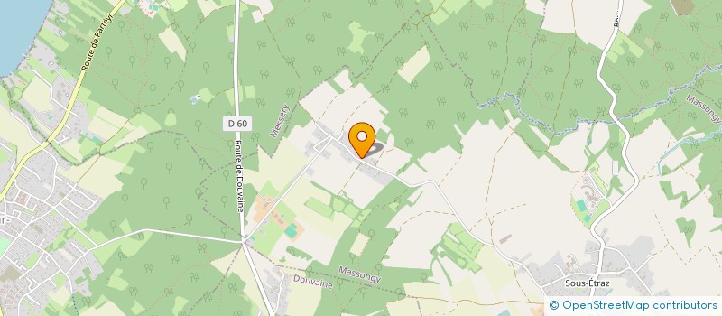 localisation de l'entreprise LES CONTAMINES  NERNIER