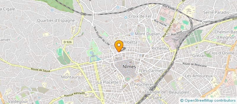 localisation de l'entreprise LES CONTANTIAUX  NIMES