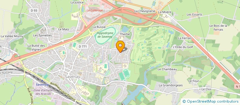 localisation de l'entreprise LES CONTES DE VAXIMONIA à SAVENAY