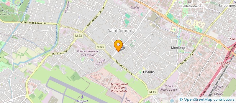 localisation de l'entreprise LES CONTEURS DE L'OMBRE à TOULOUSE