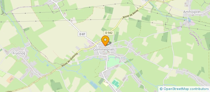 localisation de l'entreprise LES CONTEURS ELECTRIQUES  GOMMEGNIES