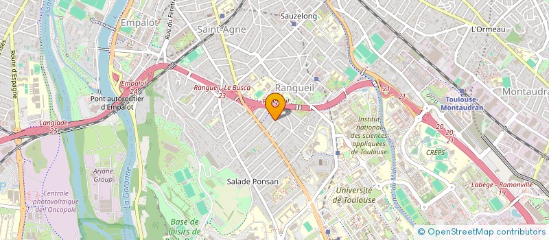 localisation de l'entreprise LES CONVOYEURS DE SON à TOULOUSE