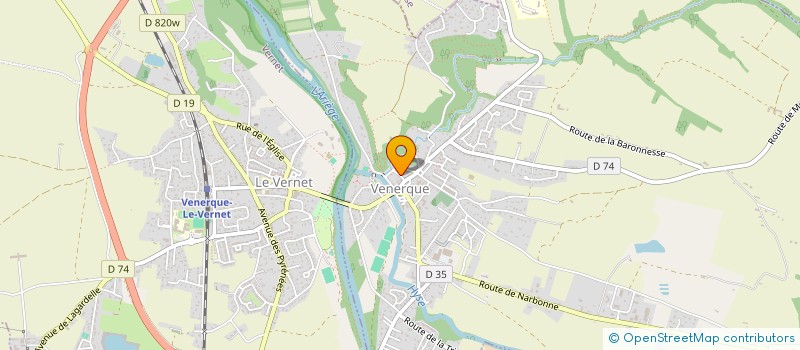 localisation de l'entreprise LES COOLWORKERS à VENERQUE