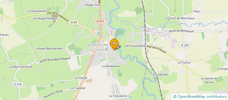 localisation de l'entreprise LES COOP'AINS DE PAULO à QUETTREVILLE-SUR-SIENNE